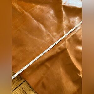 Cognac Brown Leather Hide - Smooth Finish